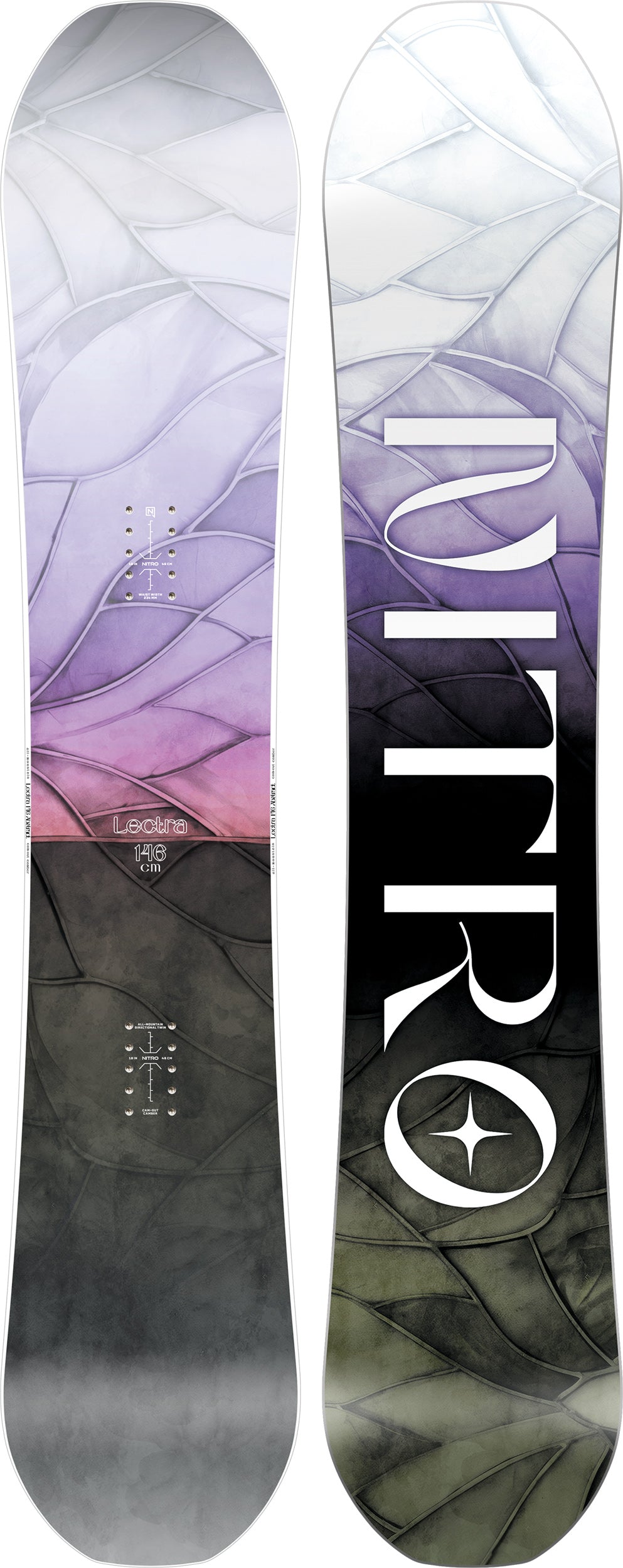 Nitro Lectra Leaf Damen-Snowboard
