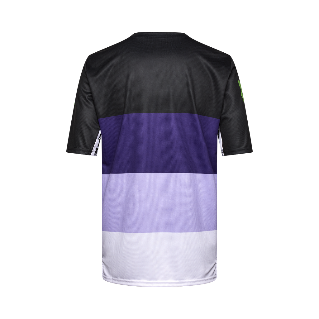FOX Ranger Grid Kurzarmtrikot – Schwarz – Rückansicht