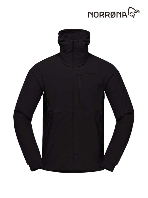 Norrøna lofoten hiloflex200 Hood Herren – Caviar