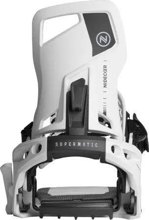 Nidecker Supermatic White – Snowboardbindung