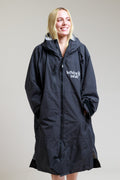White Water Hard Shell Robe – Black