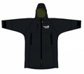 White Water Hard Shell Robe – Black/Olive Green