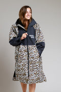 White Water Hard Shell Robe – Leopard Print