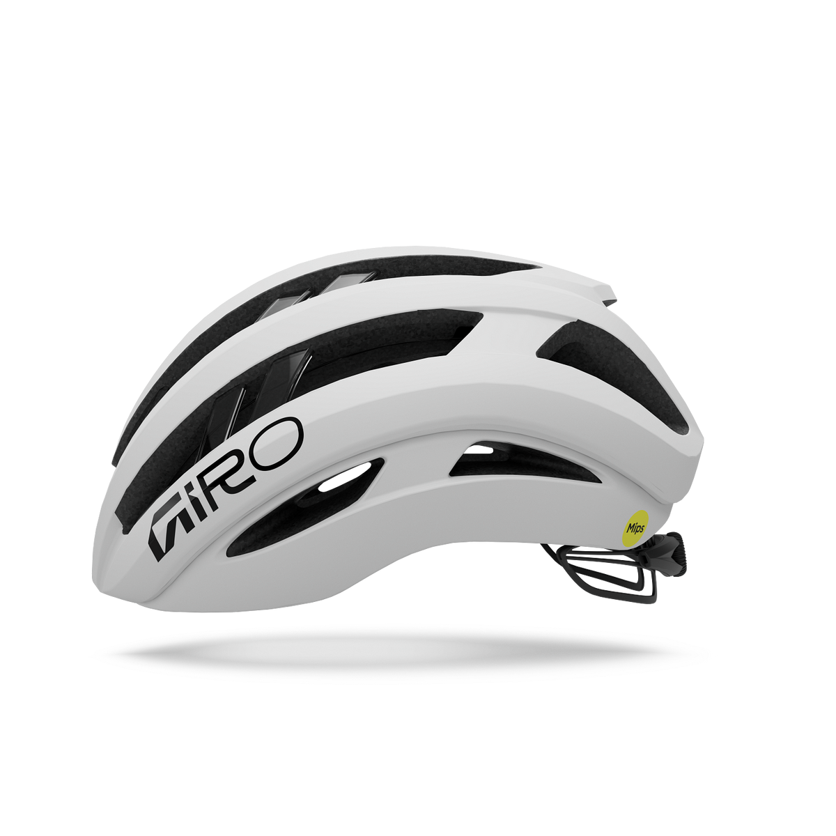 Giro Aries Spherical Matte White – Seitenansicht